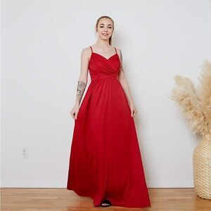 Party Time Fashions Wine Maxi Dress with Sheer Bolero Bridesmaid Party 
